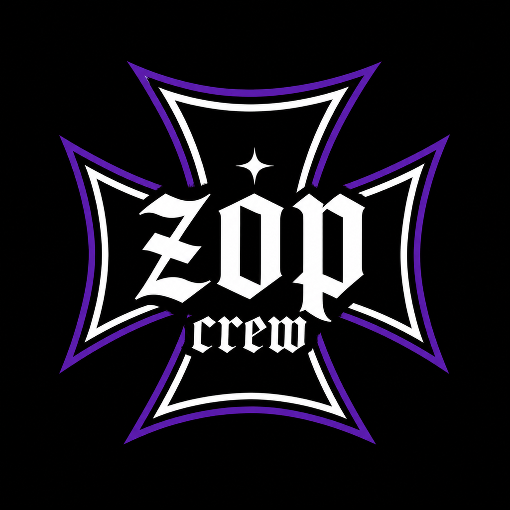 Naklejka ZopCrew „Classic”