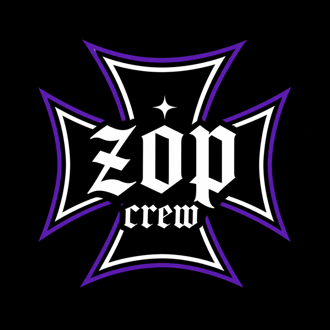 Naklejka ZopCrew „Classic”
